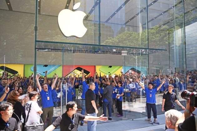 Apple Opens New Store In Omotesando, Tokyo