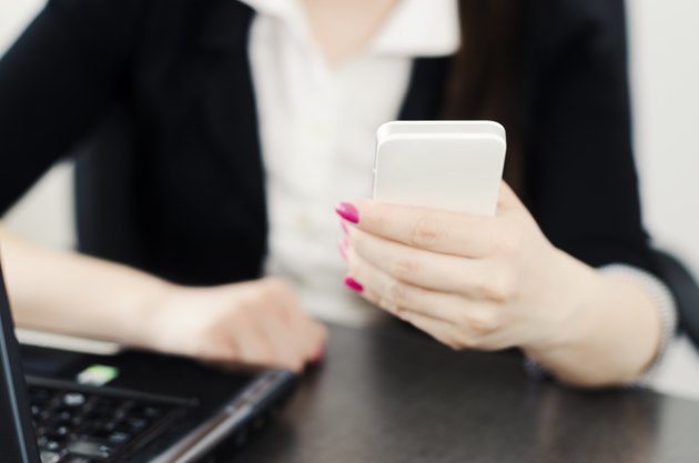 Using smart phone