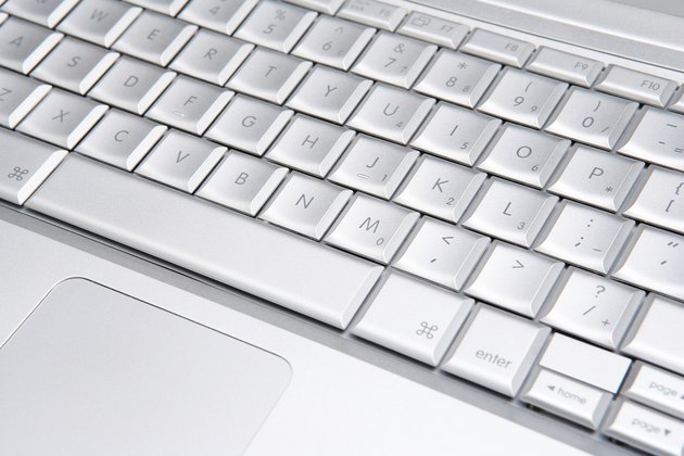 Laptop computer keyboard