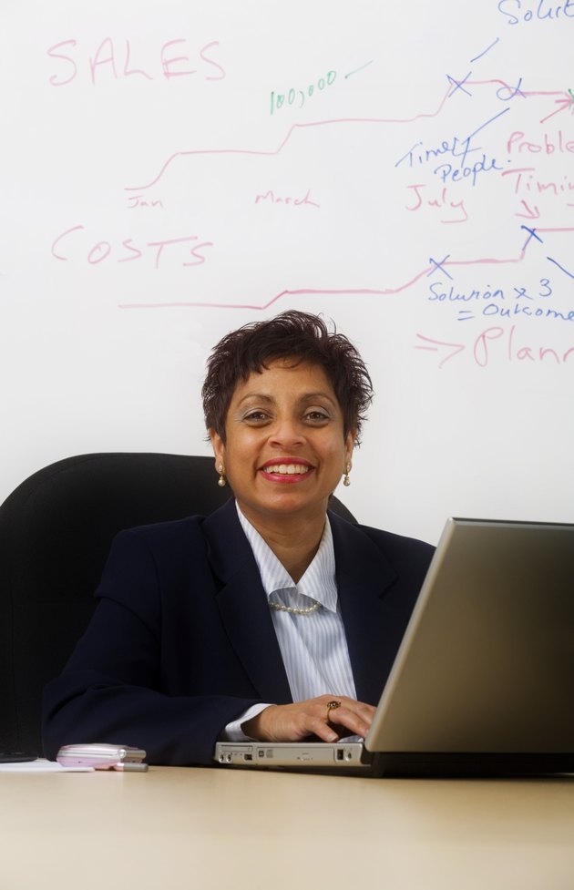 Portrait of a businesswoman
