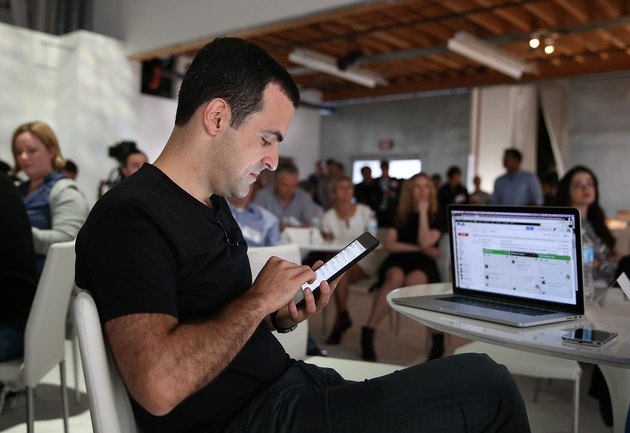 Google's Android And Chrome Chief Sundar Pichai Holds News Event