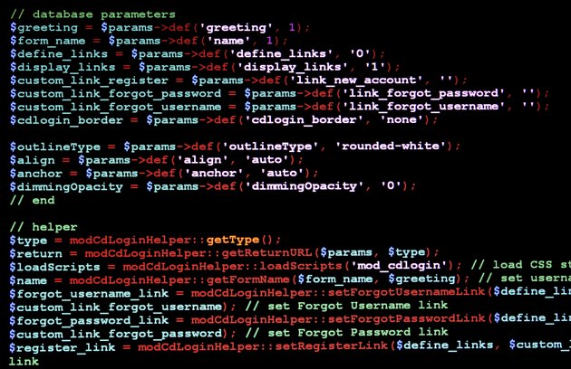 Website Programming Language