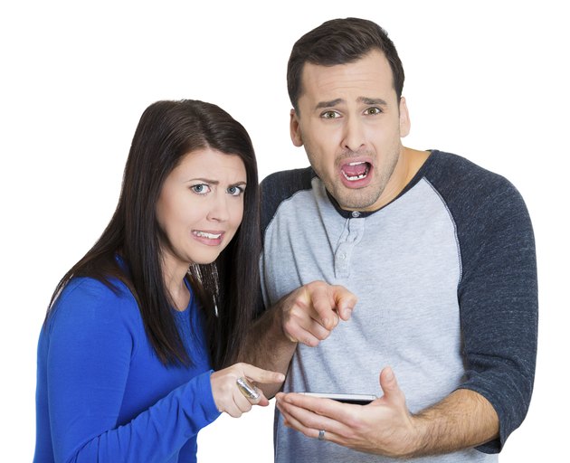 shocked couple