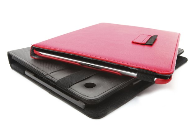 Closed Black tablet case