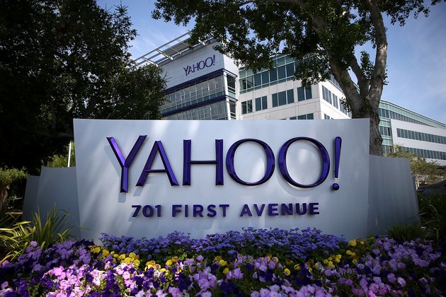 Yahoo's Headquarters In Sunnyvale, California