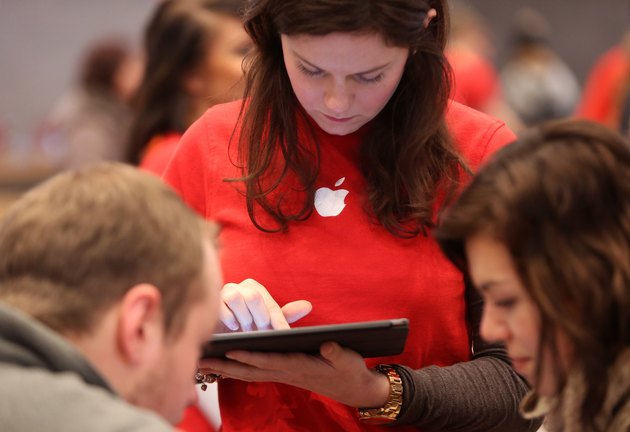 World Aids Day At Apple Store Berlin