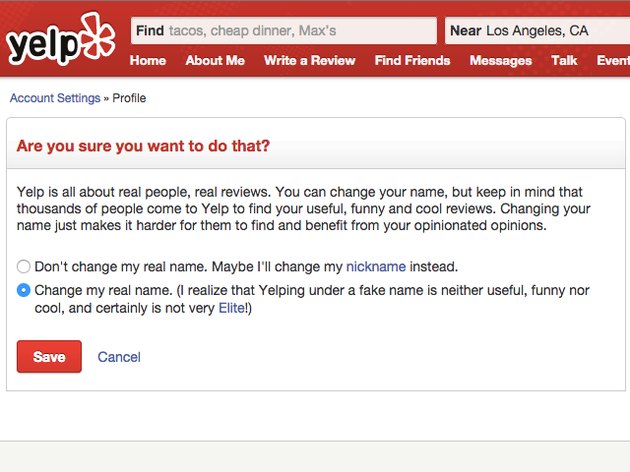 How to Change Your Name on Yelp Techwalla