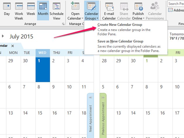 How Do I Create a Group Calendar in Outlook? Techwalla