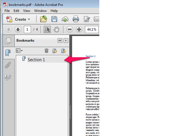 How To Create Bookmarks In A PDF (Acrobat) File | Techwalla