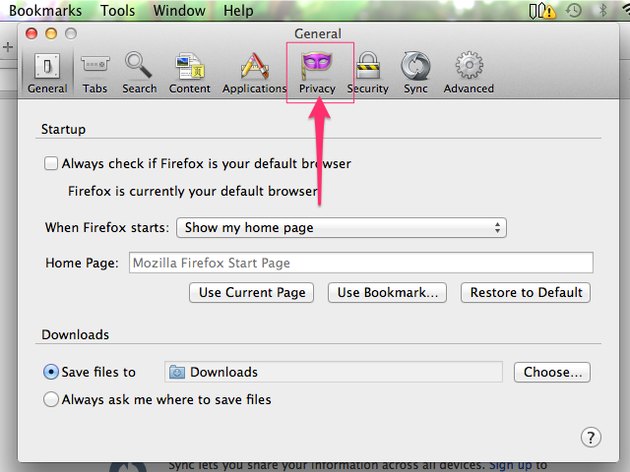 how to clear browsing data on mozilla firefox mac