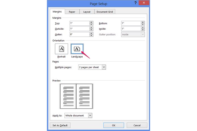 how to print word four fold card in microsoft for mac