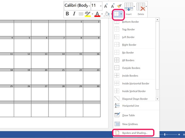 How to Create a Calendar in Microsoft Word | Techwalla