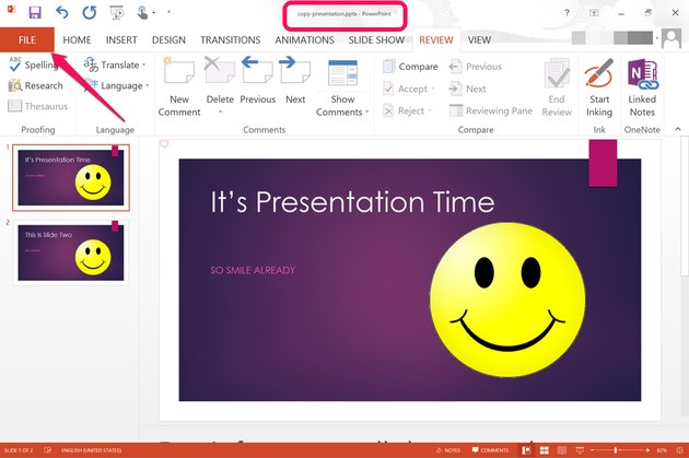 how do you use the document inspector in powerpoint for mac