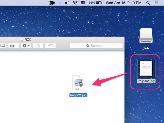 how to open a flash drive on mac