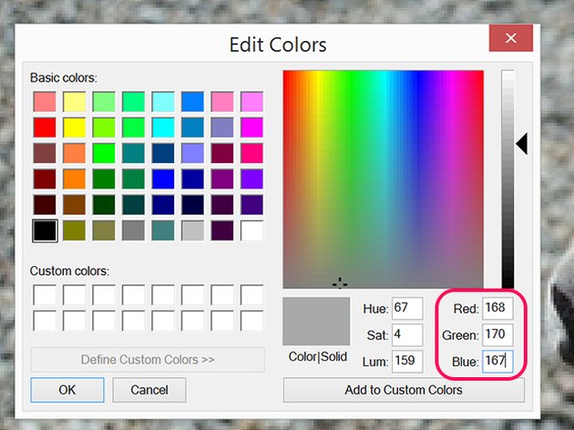 color text editor