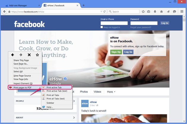 How to Save a Facebook Page As a PDF | Techwalla