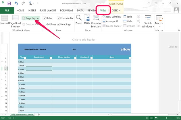 how-to-build-a-daily-appointment-calendar-in-excel-techwalla