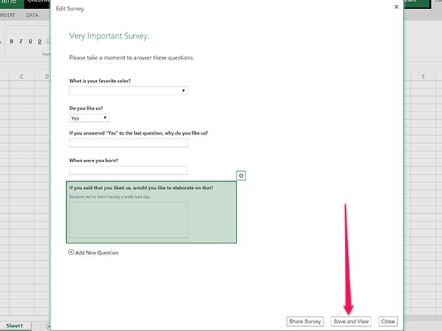 how-to-create-a-survey-in-excel-techwalla