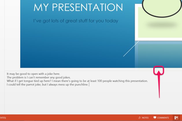 increase the size of a powerpoint slide