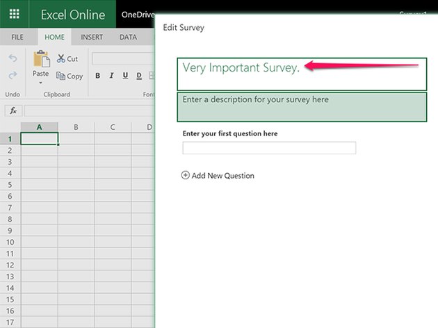 How To Create A Survey In Excel Offline