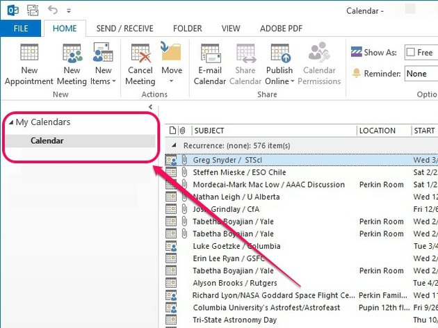 how to import ical to outlook 2016