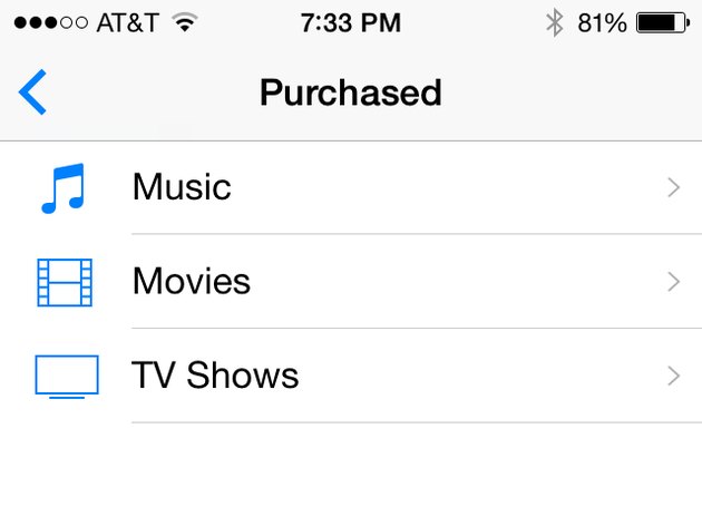 how to clear itunes purchase history
