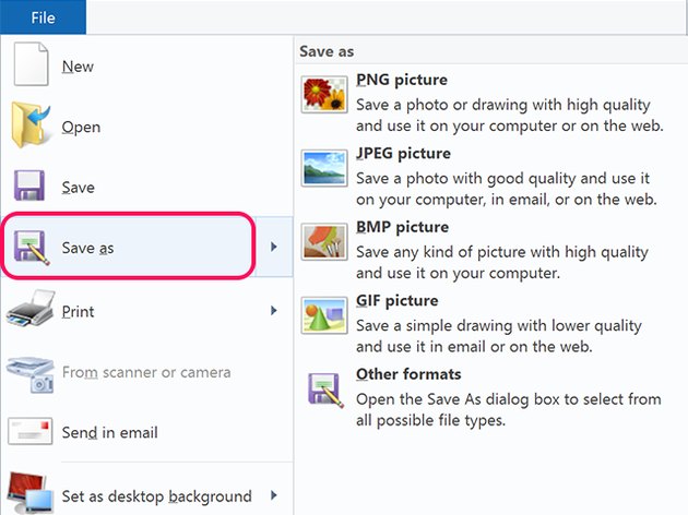 how to compress pictures for emailing