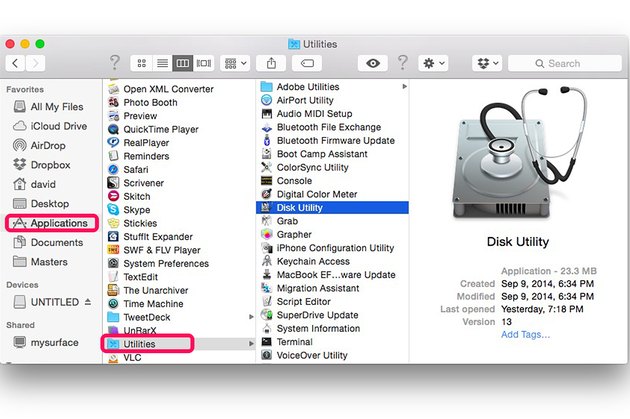 Format Flash Drive Mac 10 13 6