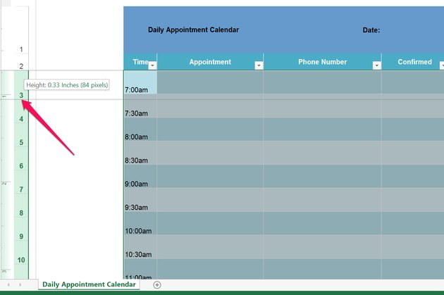 How To Create Appointment Calendar In Excel