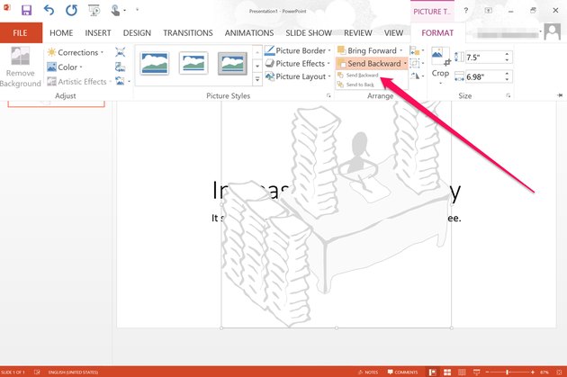 Как сделать водяной знак в презентации powerpoint