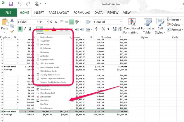 How to Change the Cell Outline Color in Excel | Techwalla