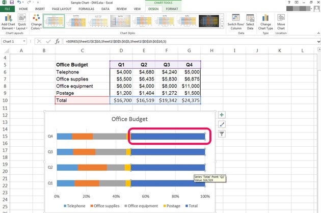 How To Add Percentage Bar In Excel