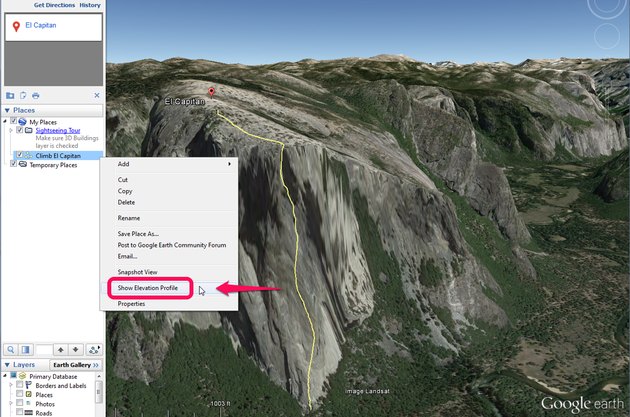 How Do I Show Elevation on a Google Earth Map? | Techwalla