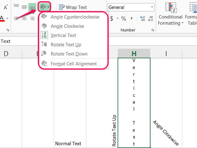 How To Make Text Vertical In Excel Techwalla