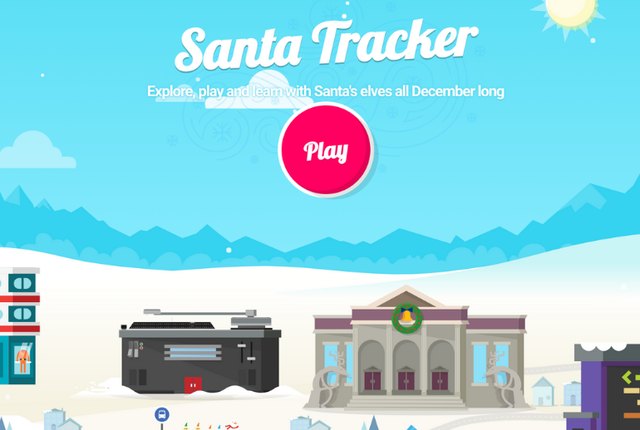 play google santa tracker free online games