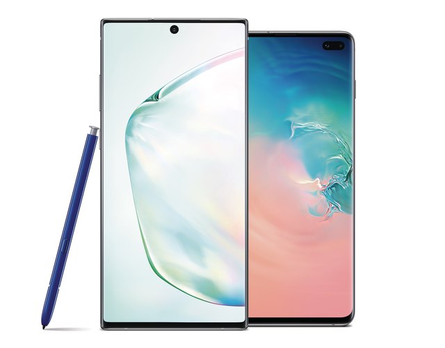 Samsung Galaxy Note10+ and S10+