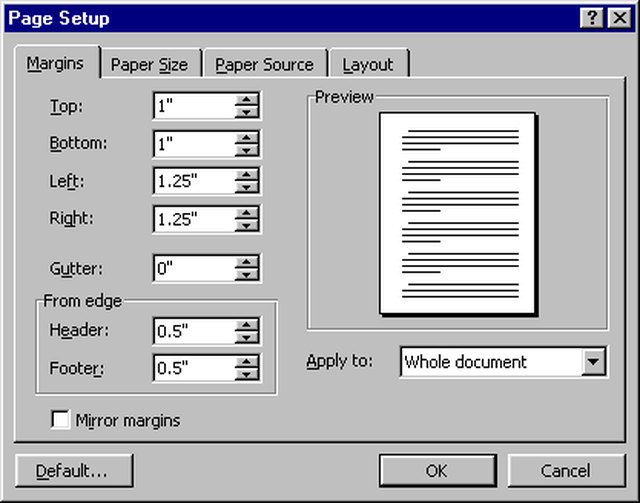 How To Change Page Layout In Wordpad