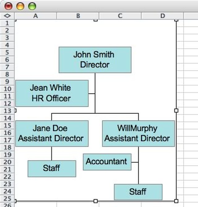 how-to-make-an-organizational-chart-in-excel-techwalla