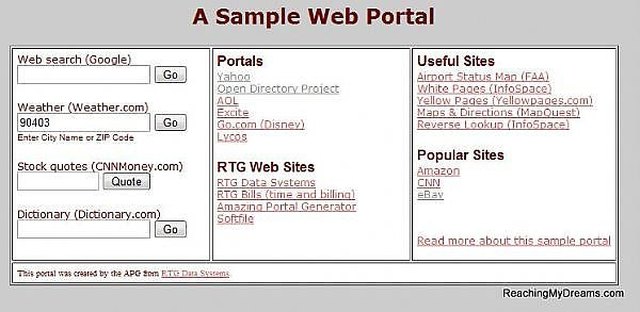 How to Build a Web Portal | Techwalla