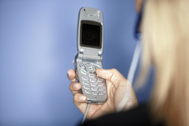 Woman with cell phone