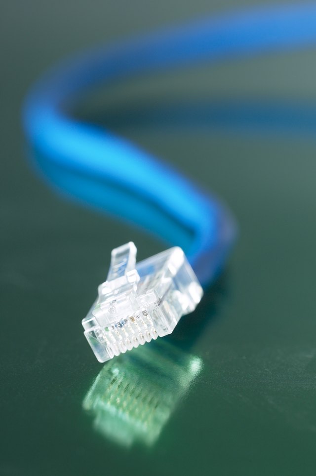 What Is the Difference Between Gray & Blue Ethernet Cables ... home ethernet wiring color 