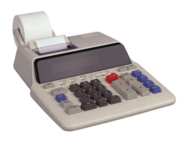 Adding machine