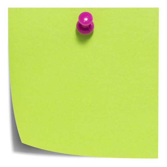 simple sticky notes icon