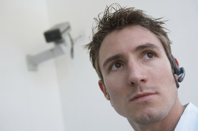 Close-up of a young man looking away