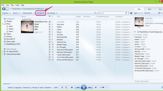 downloading YouTube music to windows media player