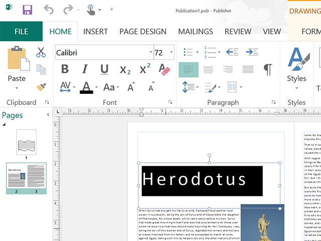 How to Edit Text in Microsoft Publisher | Techwalla