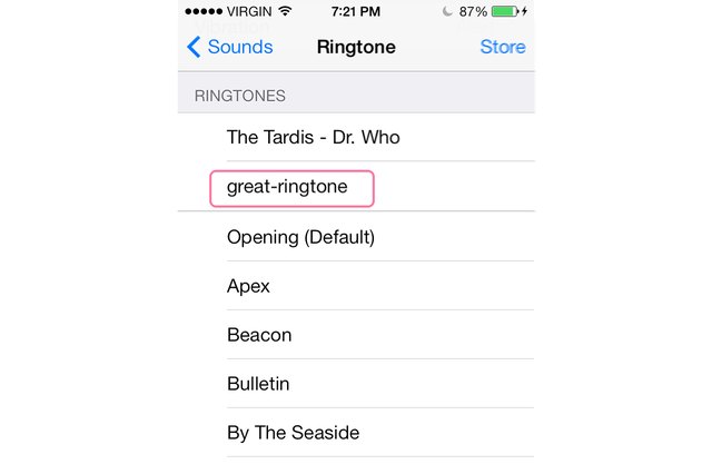iphone set custom ringtone mp3