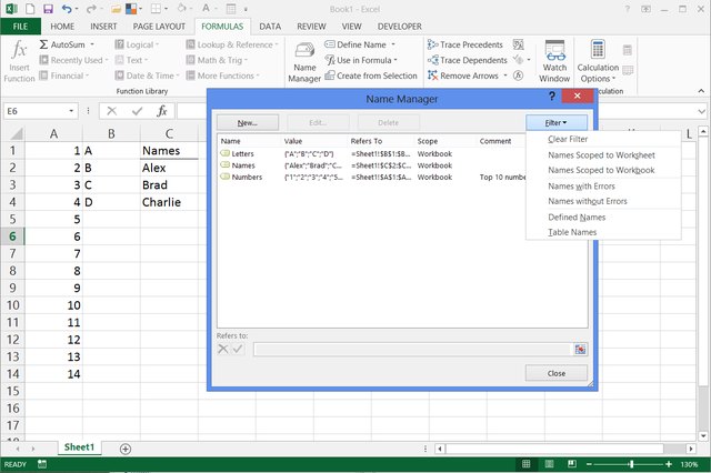 How to Manage Range Names in Excel | Techwalla.com