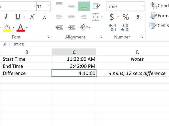 Time format