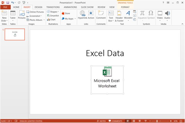 can i insert excel document into word